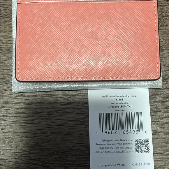 Kate Spade Terracotta Card Holder - Picture 3 of 3